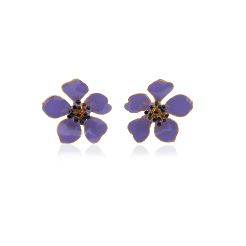 Milou Jewelry - Small Bud Flower Earrings