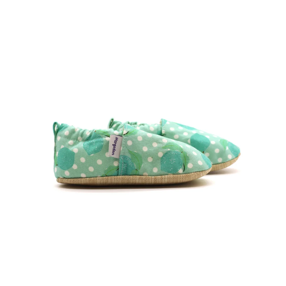 Morgedan - Lemonade 100% Cotton Baby Moccasins