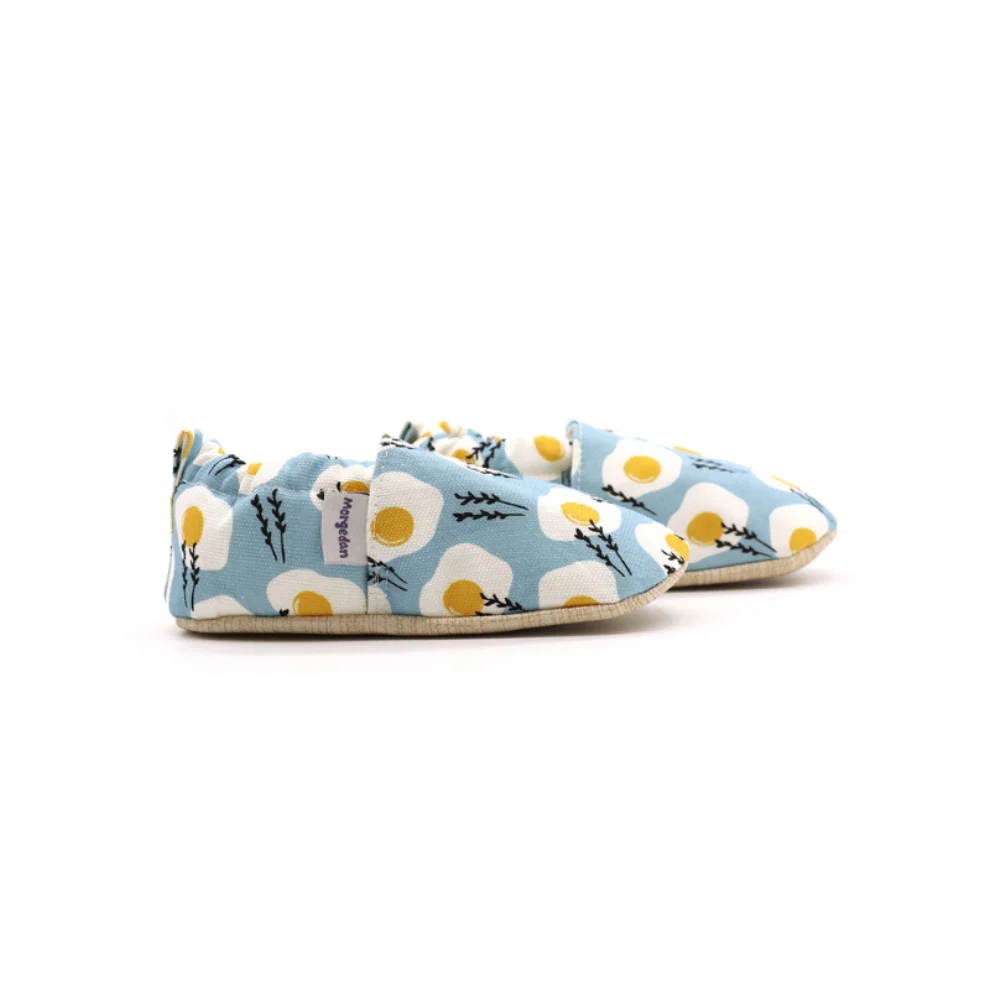 Morgedan - Omelette 100% Cotton Baby Moccasins