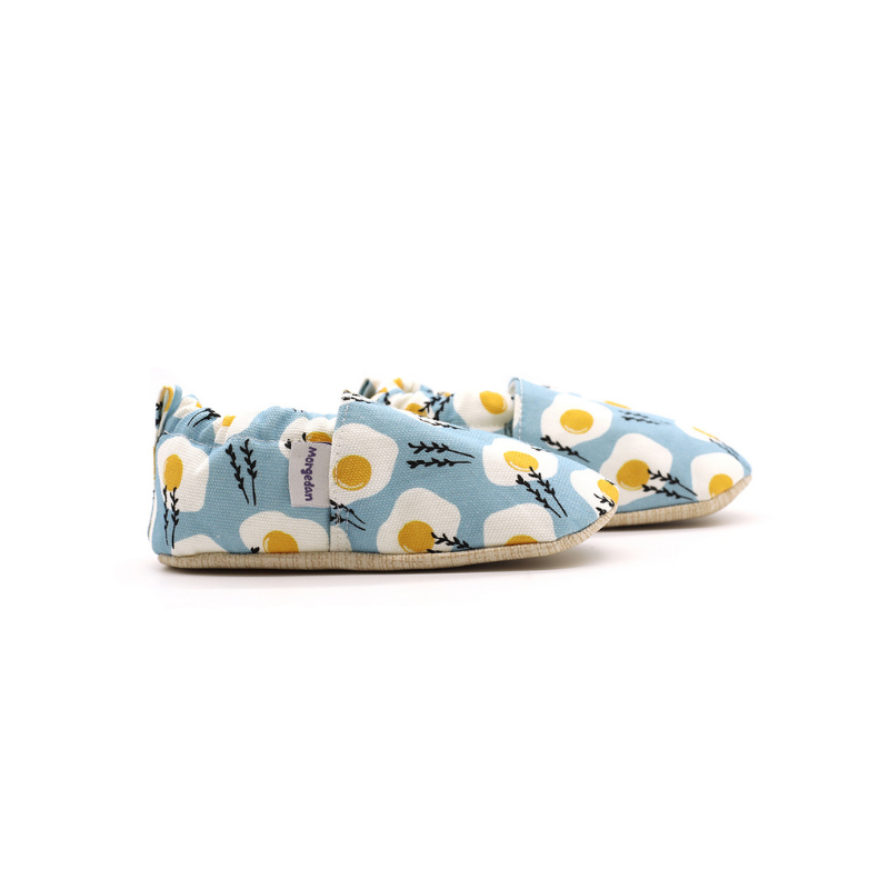 Omelette 100% Cotton Baby Moccasins