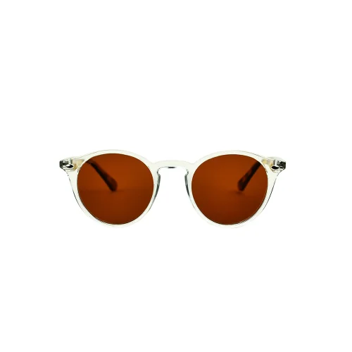 Looklight - Letoon S-size Crystal Amber Unisex Sunglasses
