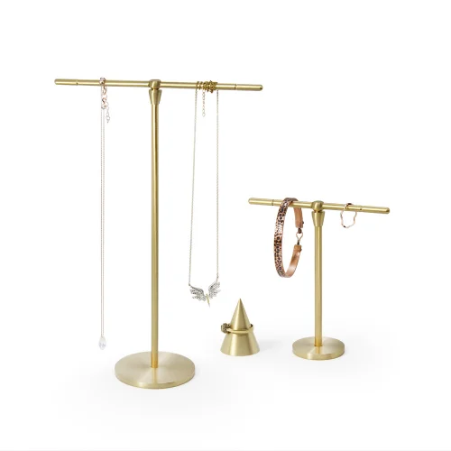 Coho Objet	 - Brazen Handmade Brass Jewellery&ring Hanger Set