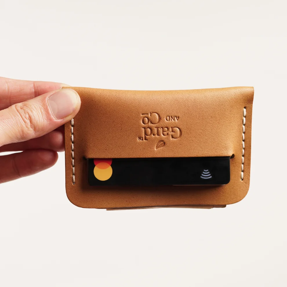 Gard and Co. - Flat Wallet - Genuine Leather Minimal Card Holder