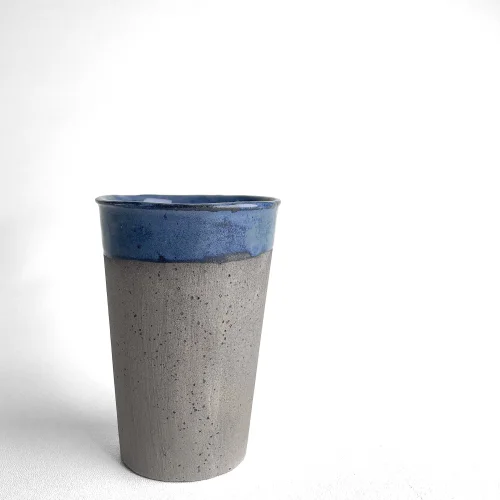 Yumsel Seramik - Reflection Tall Series Handmade Ceramic Mug