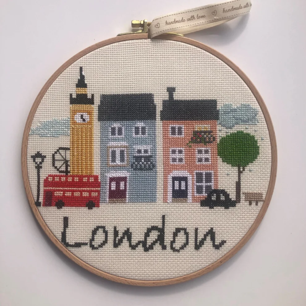 Granny's Hoop - London Stitching Hoop Art