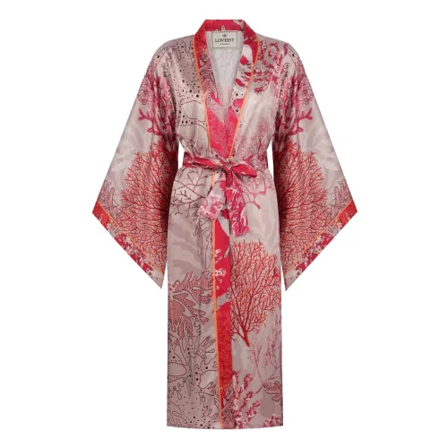 Loveist - Coral Kimono