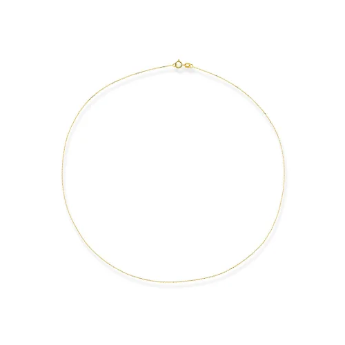 Lidya Dilmener - Oval Belcher Chain Gold Necklace S