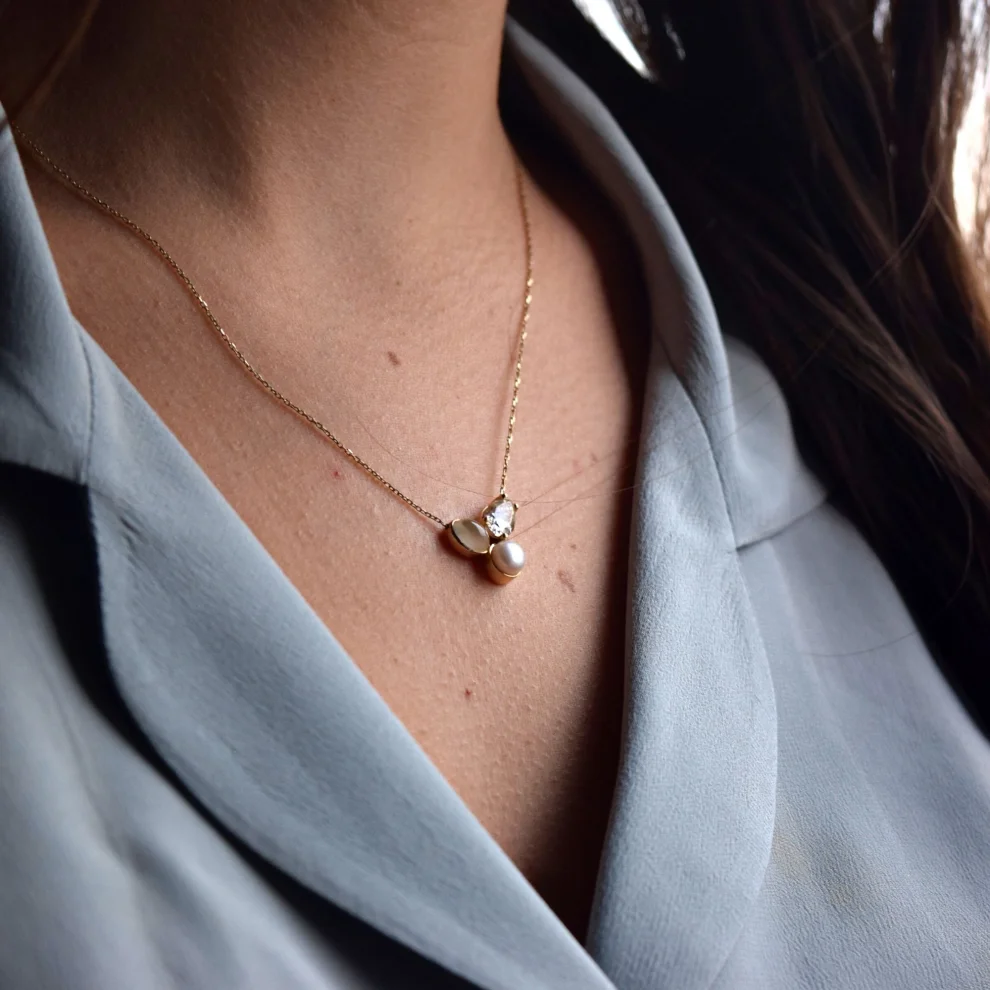 The Anoukis - 14k Melody Necklace