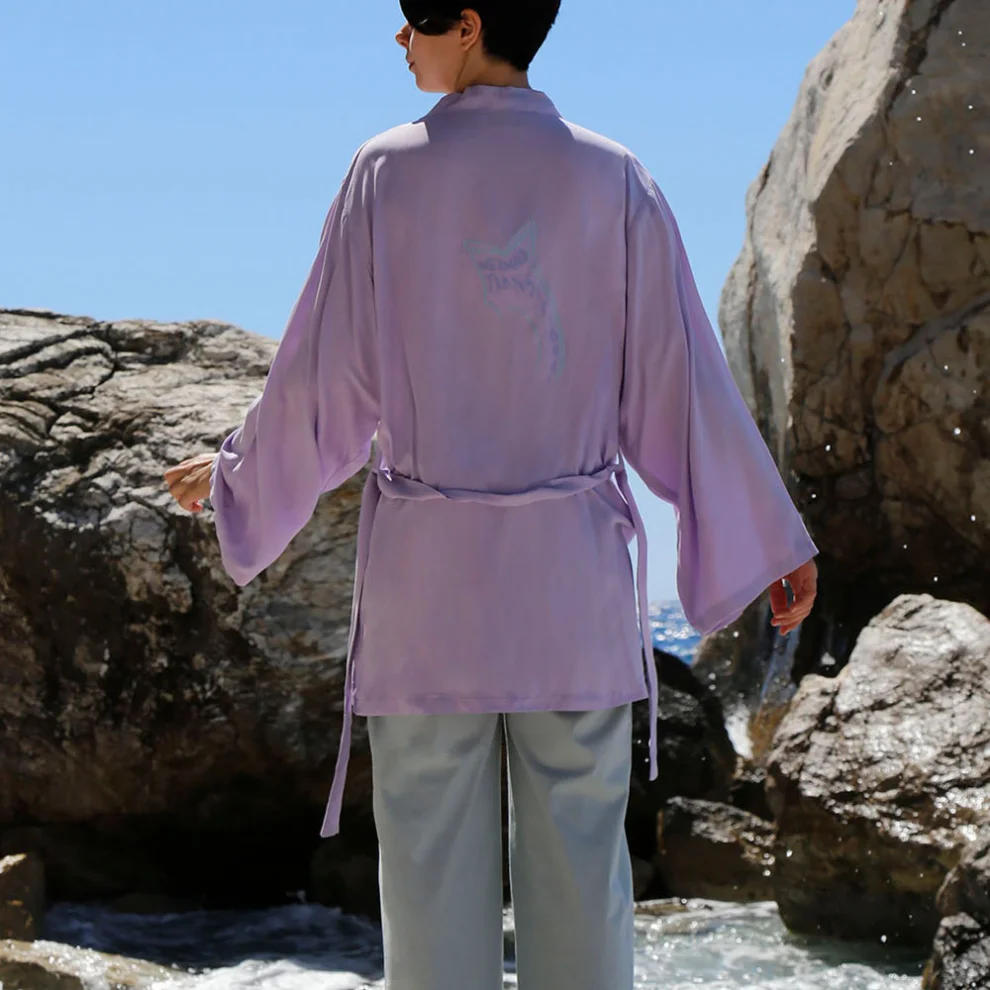 Eight Date - Mermaid Transitional Kimono