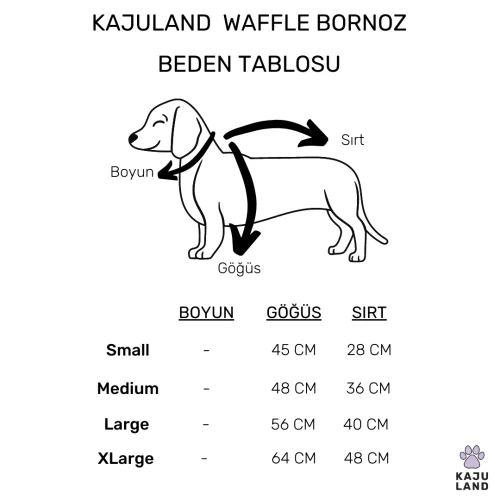 kajuland - Pacific Waffle Bornoz