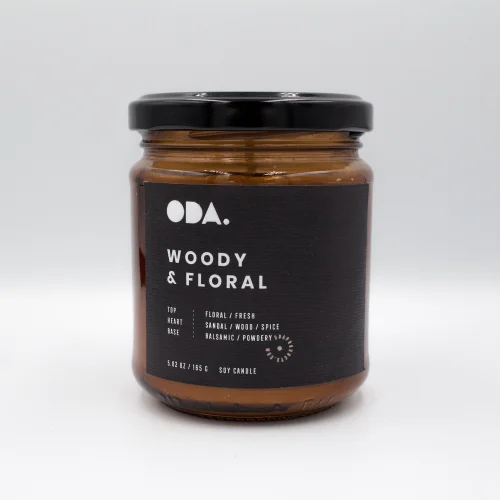 ODA.products - Woody & Floral Soy Candle