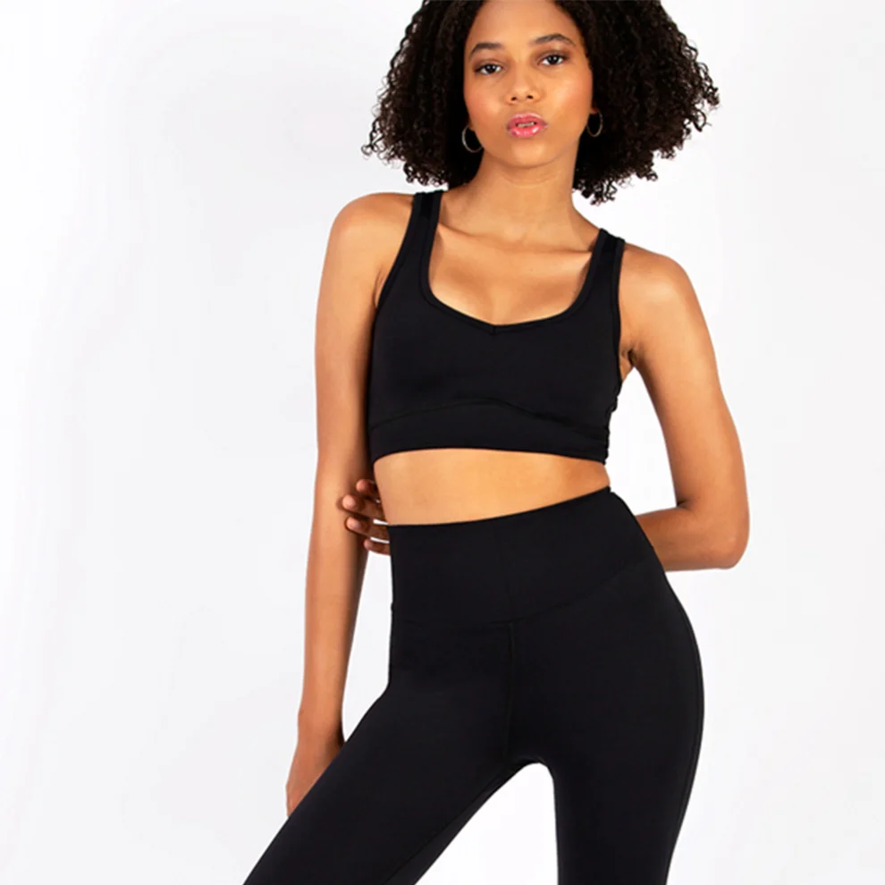 Bellis Activewear - Carol Bra Black XS | hipicon