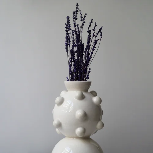 Jecmuse - Bubble Ceramic Vase