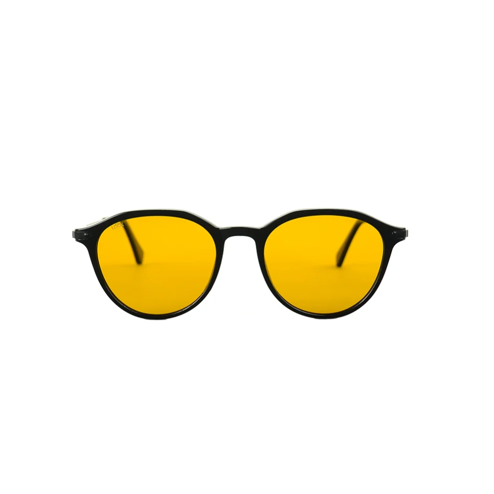 Looklight - Gregor Black Unisex Sunglasses