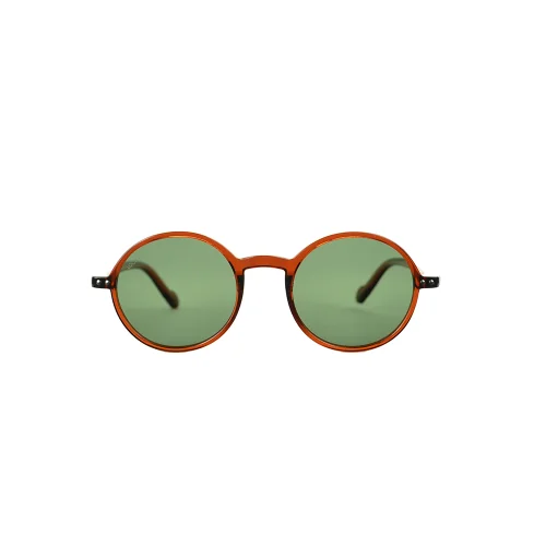 Looklight - Leon Jelly Brown Unisex Sunglasses