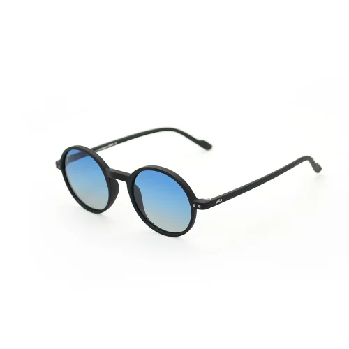 Looklight - Leon Matte Black Unisex Sunglasses