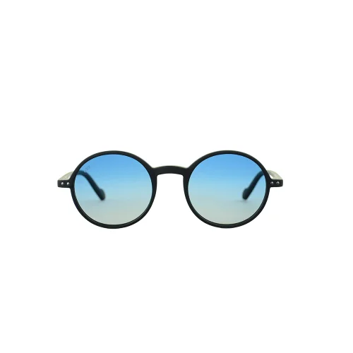 Looklight - Leon Matte Black Unisex Sunglasses