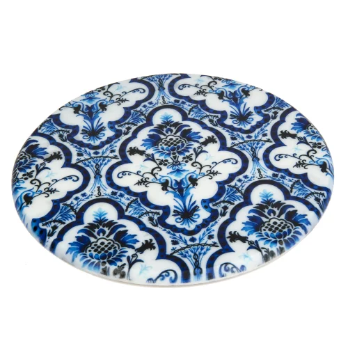 Ritzy Fine Living - Blue Blanc Tray