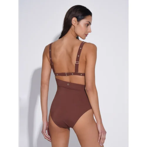 Saude İstanbul - Lucia W/gold Pin Swimsuit