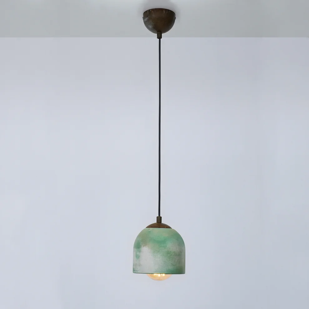 Womodesign - Tumbled Concrete Ceiling Lighting