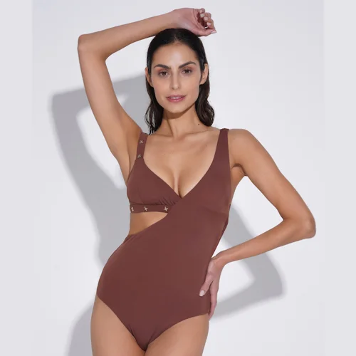 Saude İstanbul - Lucia W/gold Pin Swimsuit