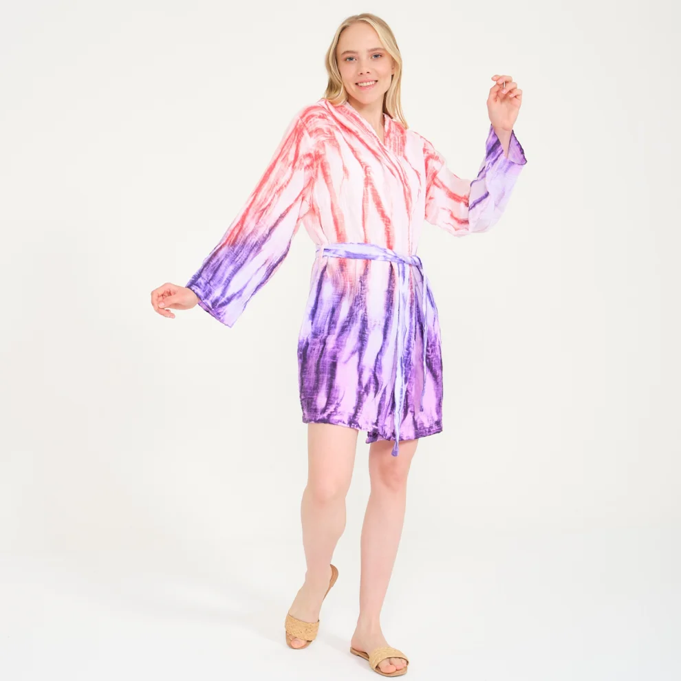 Miespiga - Colorato Batik Muslin Bathrobe