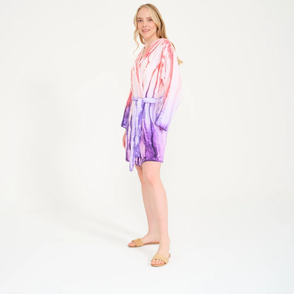 Miespiga - Colorato Batik Muslin Bathrobe