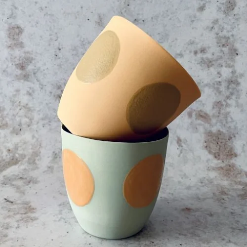 Kaase Atelier - Dots & Stripes Gross Mug