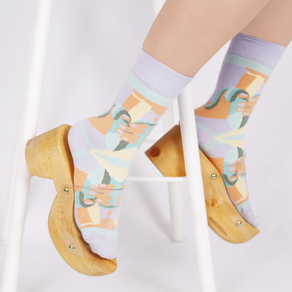 Eight Date - Banana Socks