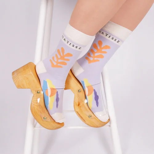 Eight Date - Matisse & Clouds Socks