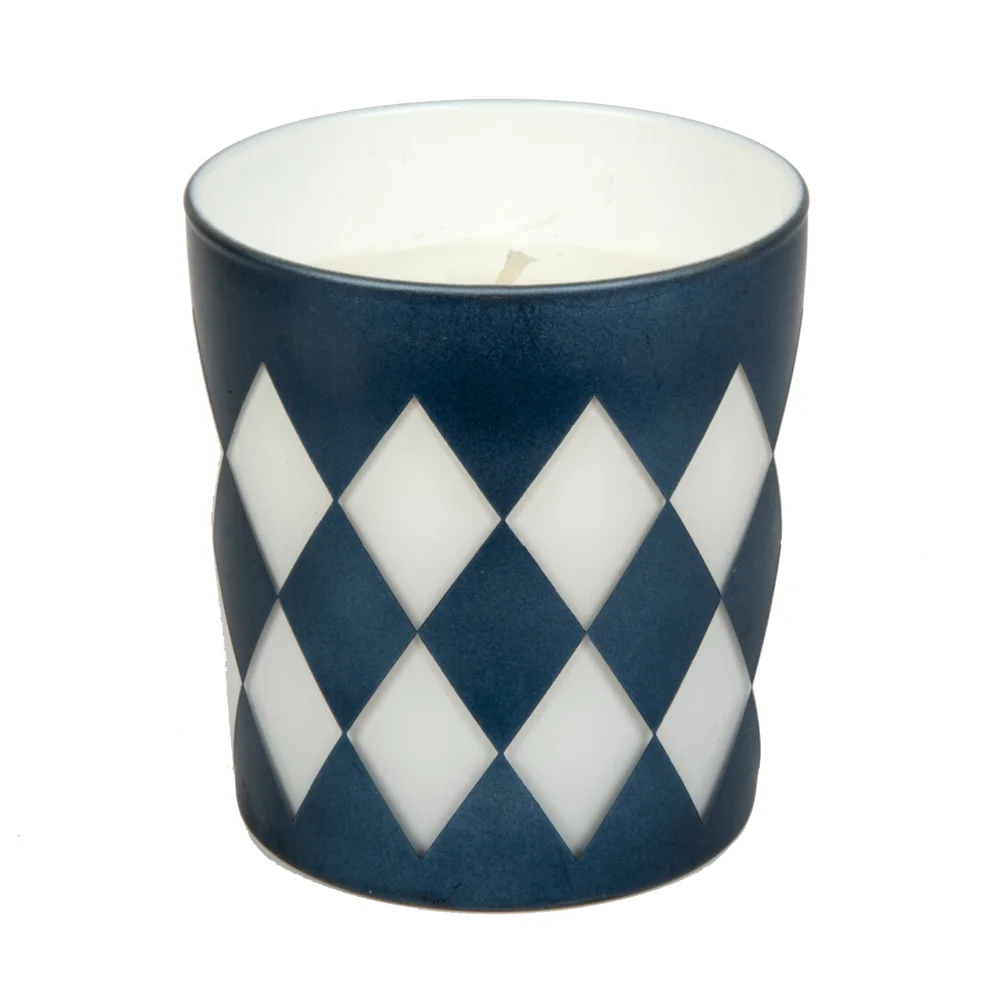 Ritzy Fine Living Glass Candle Holder Blue hipicon