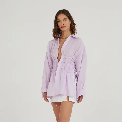 Dor Raw Luxury - Everything's About Me Linen Shirt