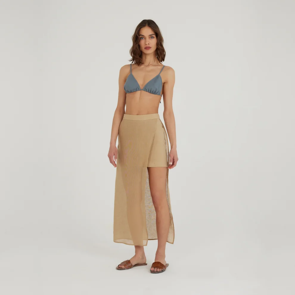 Dor Raw Luxury - Reminiscence Linen Skirt