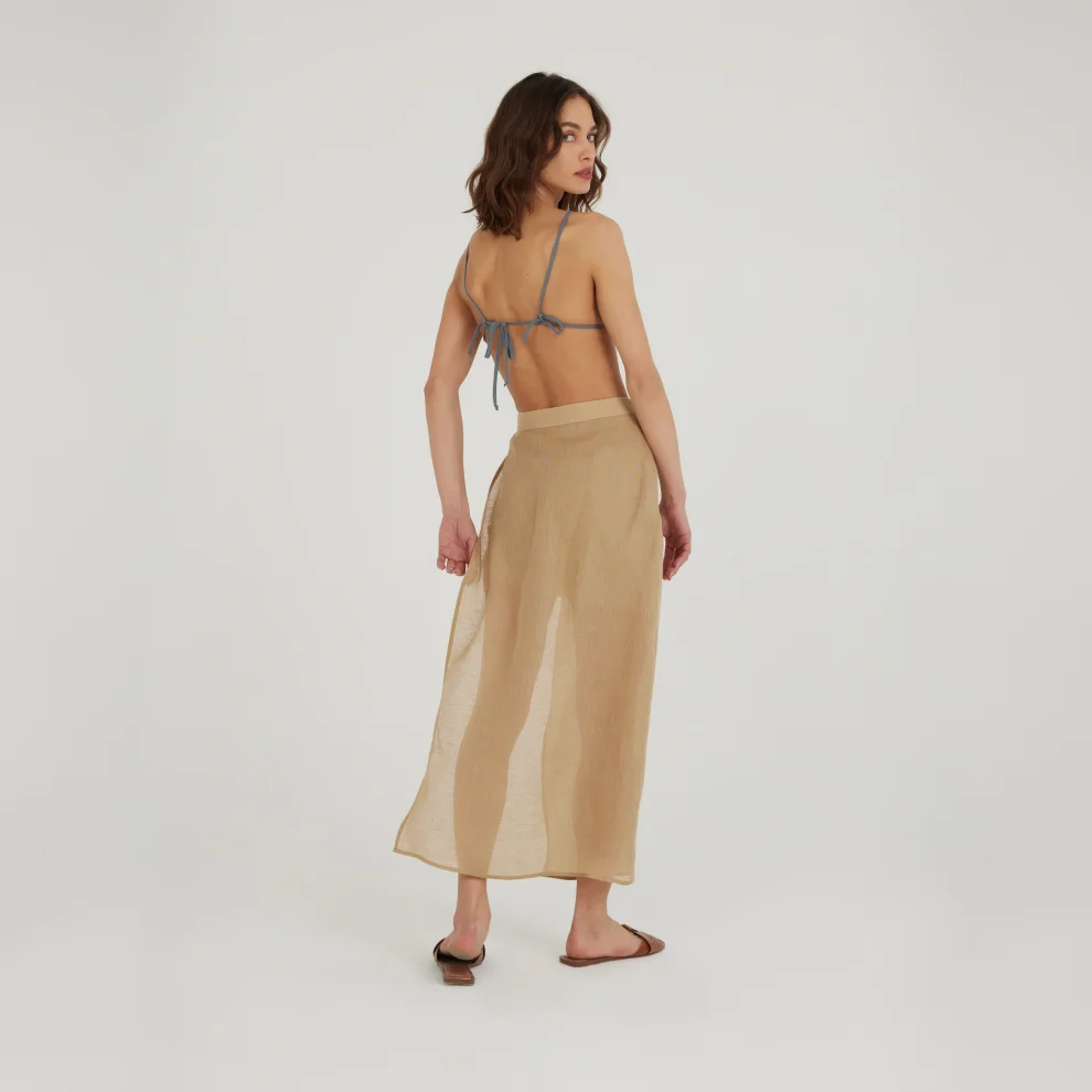 Dor Raw Luxury - Reminiscence Linen Skirt