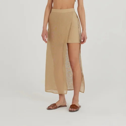 Dor Raw Luxury - Reminiscence Linen Skirt