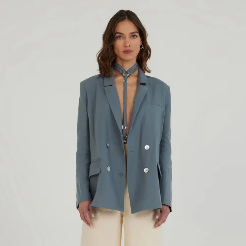 Dor Raw Luxury - The Art Of Forgetting Linen Jacket