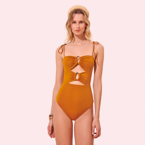 Maliluha Swimwear - Arizona One Piece Camel Swimsuit