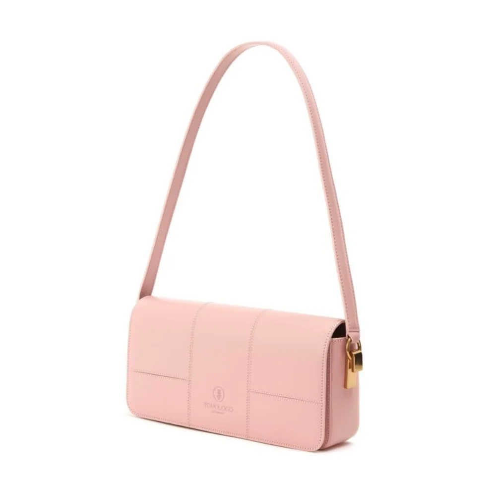 Hot pink baguette cheap bag