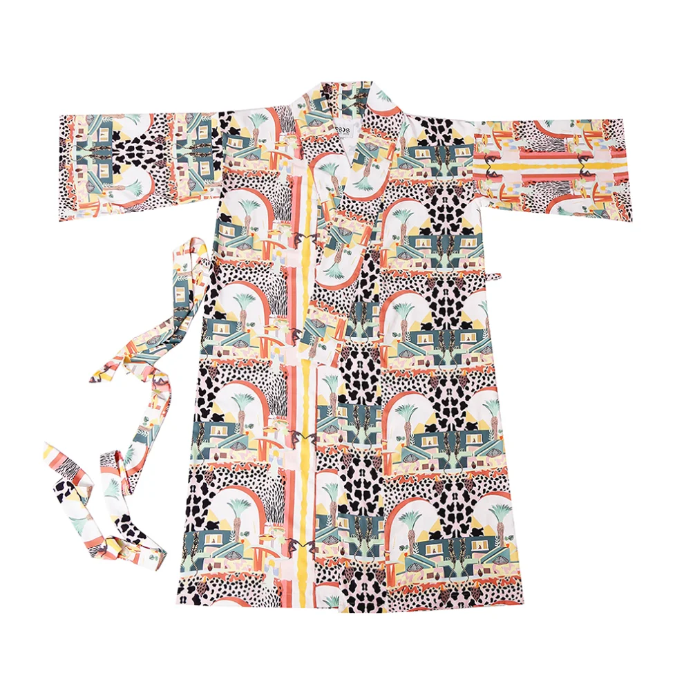 Eight Date - Powder Desert Kimono