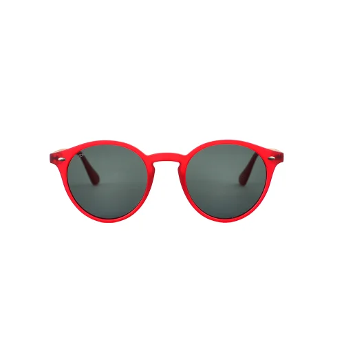 Looklight - Letoon Matte Jelly Red Unisex Sunglasses