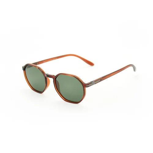 Looklight - Santorini Jelly Brown Unisex Sunglasses
