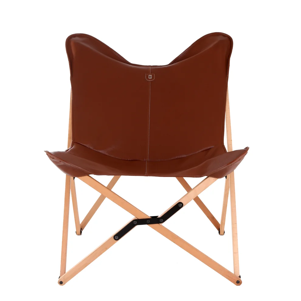 Marbre Home - Leather Tripolina Chair - Il