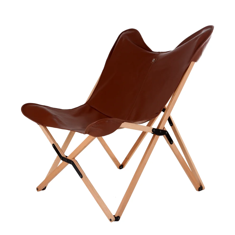 Marbre Home - Leather Tripolina Chair - Il