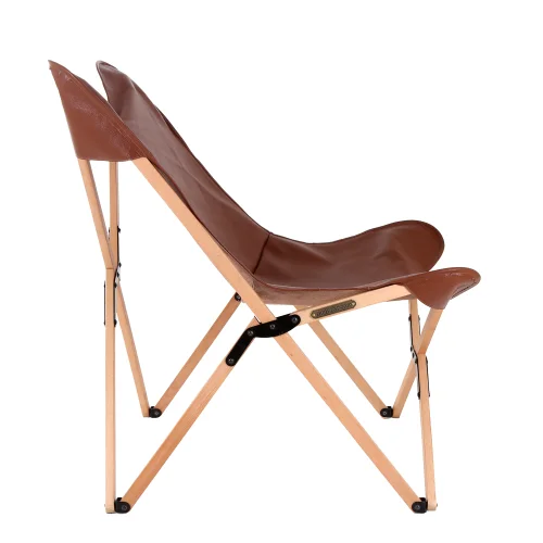 Marbre Home - Leather Tripolina Chair - Il