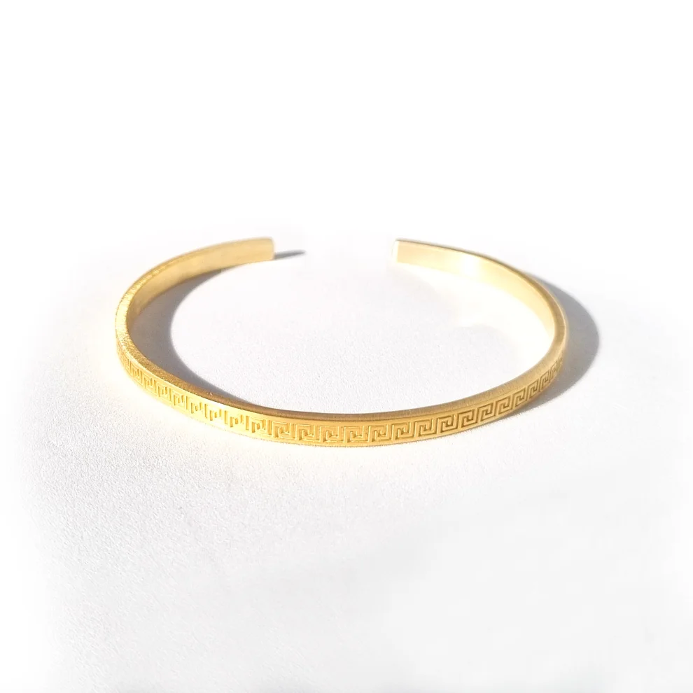 Nuir Studio - Meandros Bracelet Gold