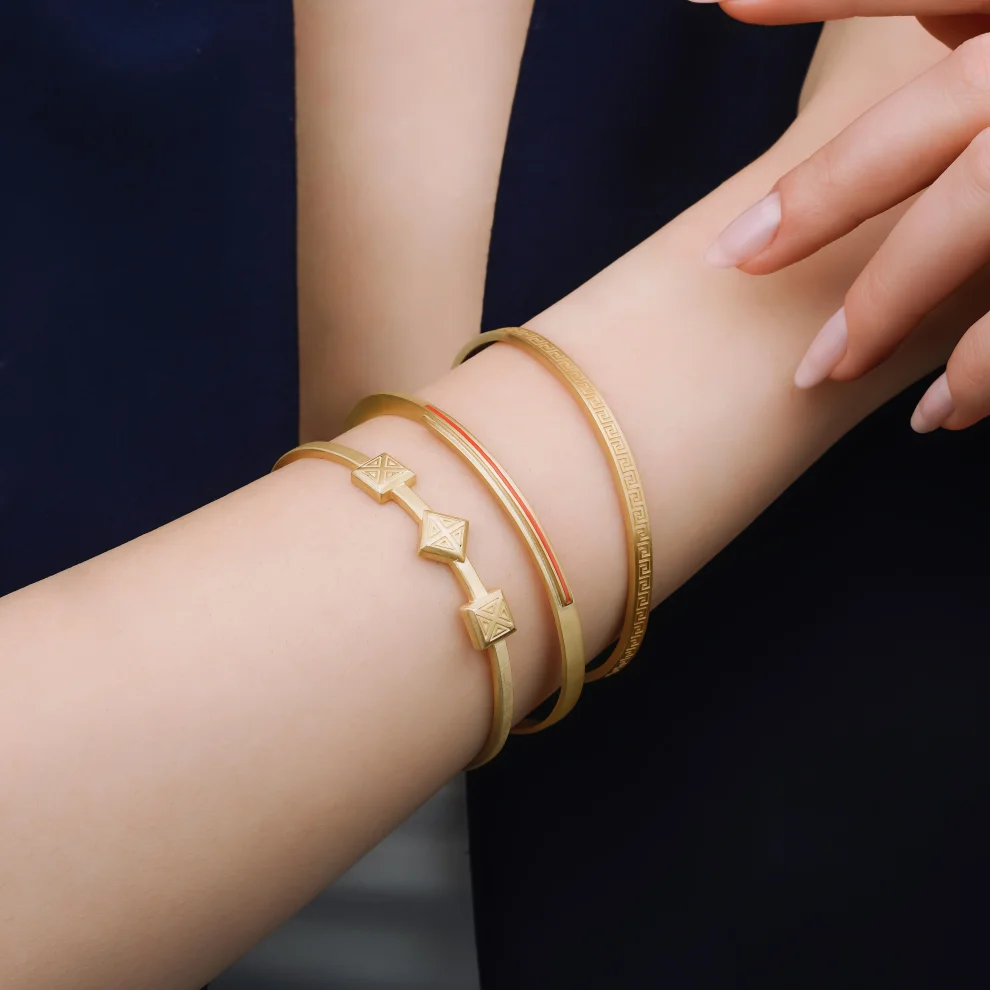 Nuir Studio - Meandros Bracelet Gold