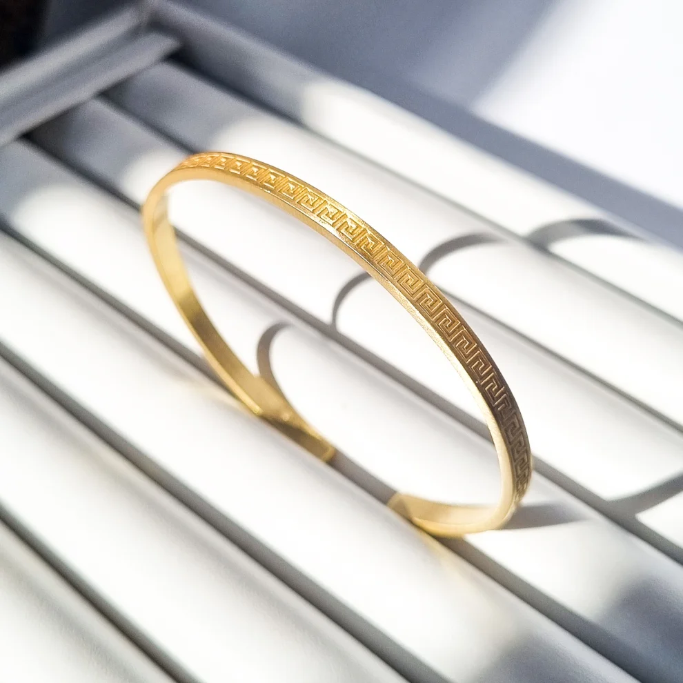 Nuir Studio - Meandros Bracelet Gold