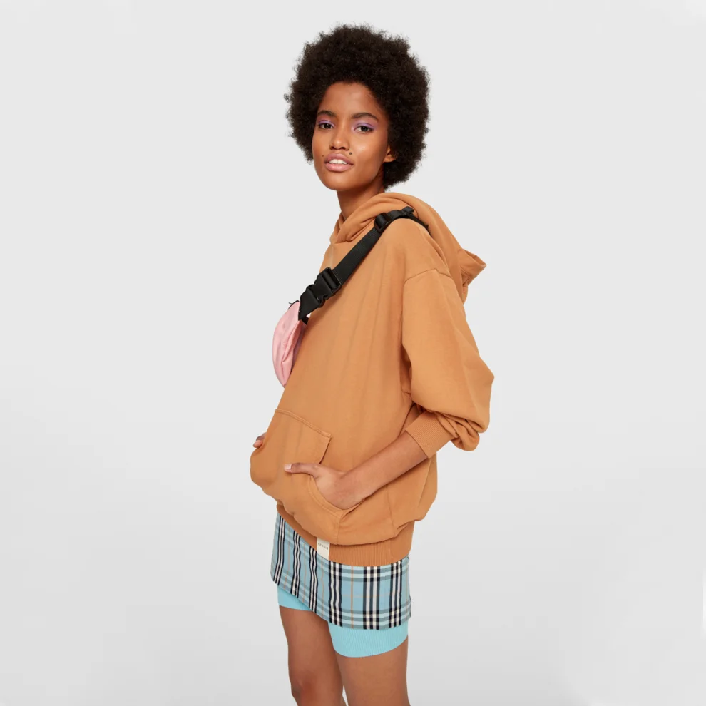 NEWOLD - Washed Tan Oversized Hoodie