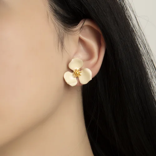 Milou Jewelry - Bloom Flower Earrings