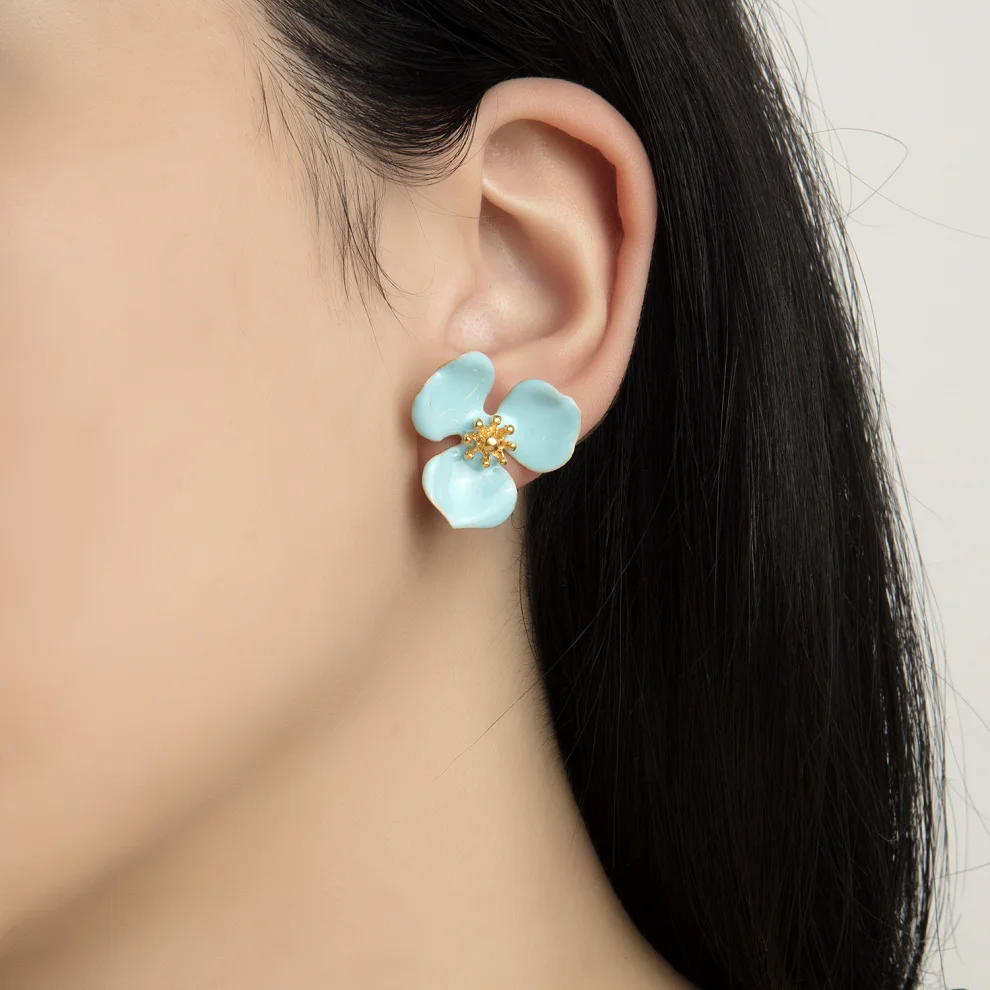 Milou Jewelry - Bloom Flower Earrings